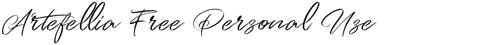 Artefellia Free Personal Use
