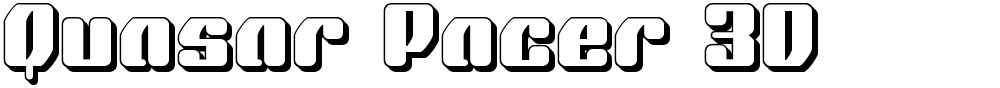 Quasar Pacer 3D