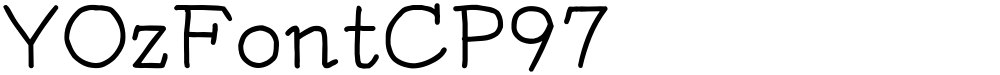 YOzFontCP97