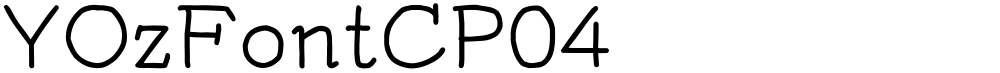 YOzFontCP04