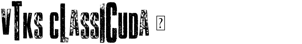 Vtks Classicuda 3
