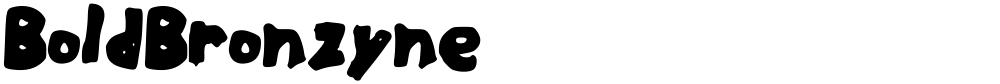BoldBronzyne