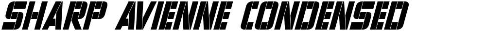 Sharp Avienne Condensed