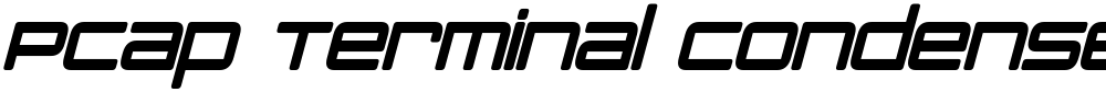 PCap Terminal Condensed