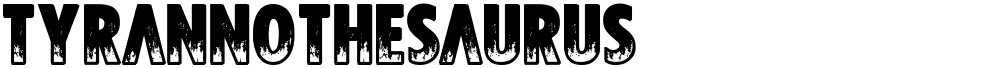 Tyrannothesaurus