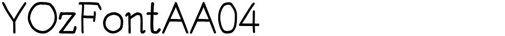 YOzFontAA04