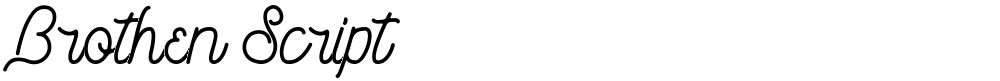 Brothen Script