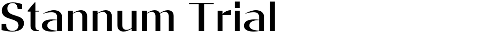 Stannum Trial