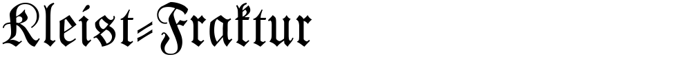 Kleist-Fraktur