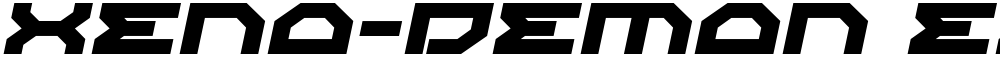 Xeno-Demon Expanded Italic