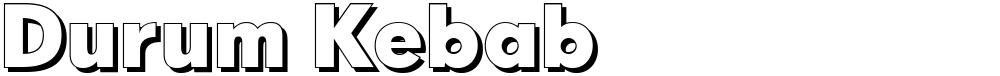 Durum Kebab