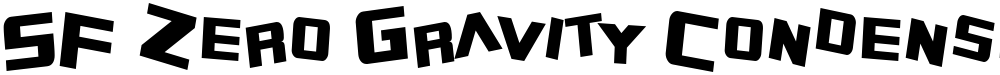 SF Zero Gravity Condensed