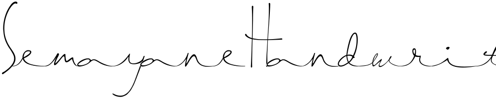 SemayaneHandwriting