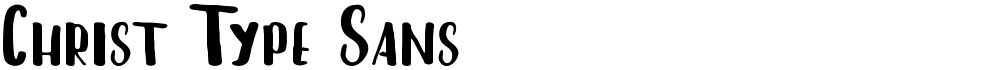 Christ Type Sans