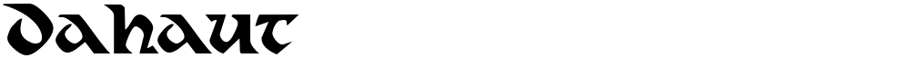 Dahaut