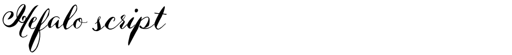 Hefalo script