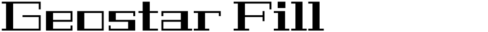 Geostar Fill