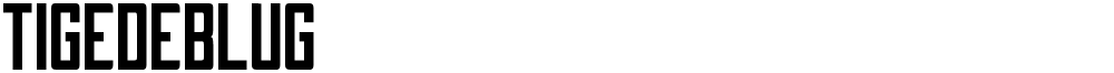 Tigedeblug