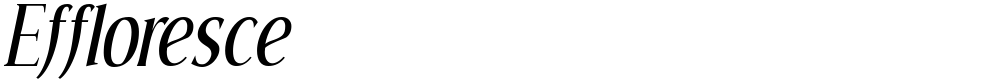 Effloresce