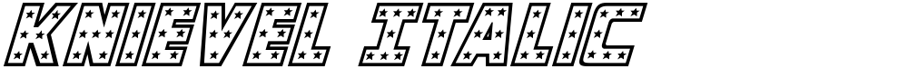 Knievel Italic