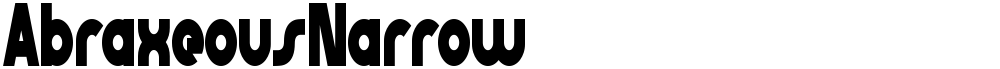 AbraxeousNarrow
