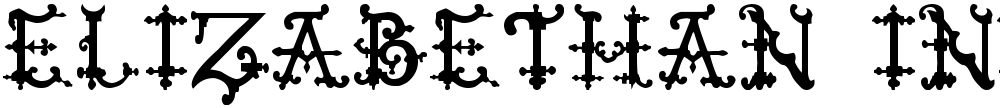Elizabethan Initials tfb