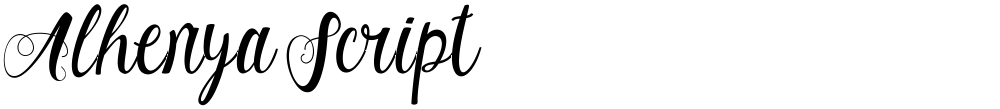 Alhenya Script