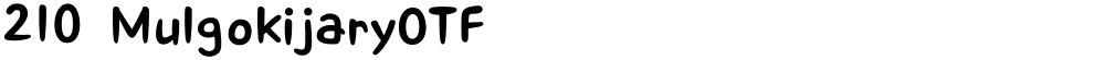 210 MulgokijaryOTF