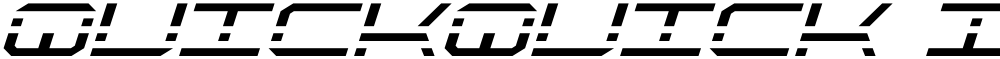 QuickQuick Italic