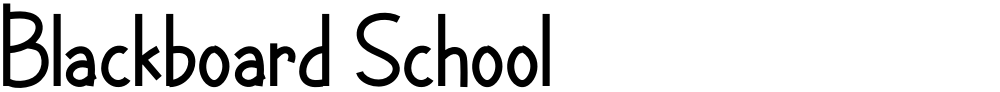 Blackboard School