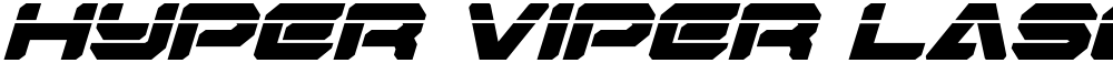 Hyper Viper Laser Italic