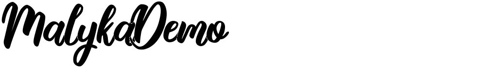 MalykaDemo