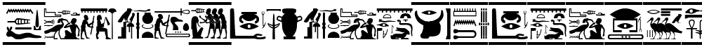 FontsVectorHIEROGLYPS