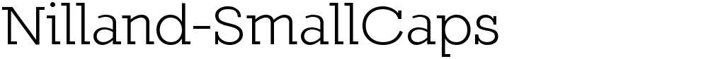 Nilland-SmallCaps