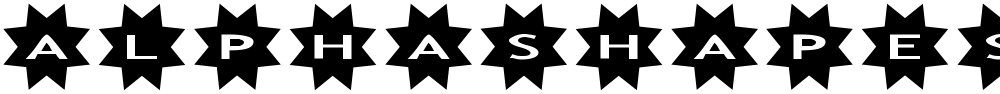 AlphaShapes stars 3