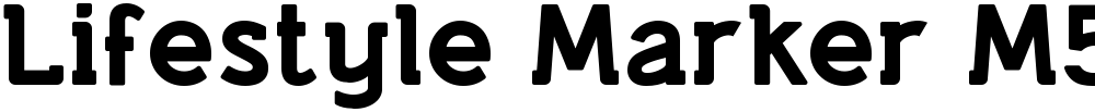 Lifestyle Marker M54