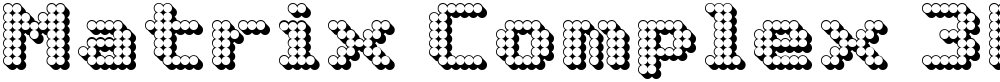 Matrix Complex 3D NC