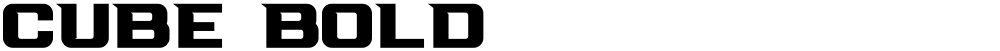 Cube Bold