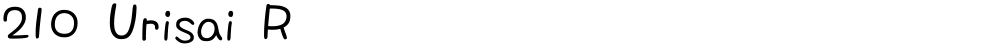 210 Urisai R