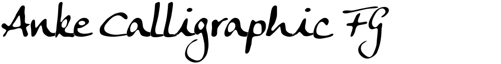 Anke Calligraphic FG