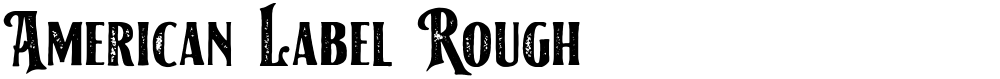 American Label Rough