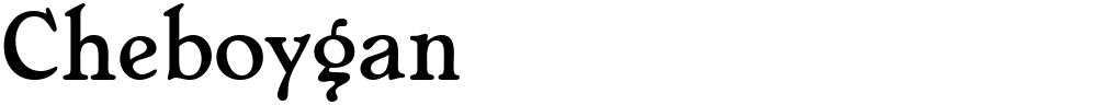 Cheboygan