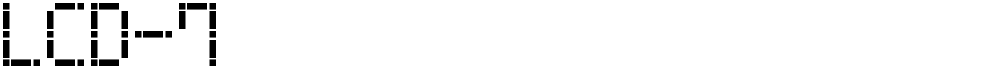 LCD-7