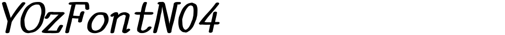 YOzFontN04