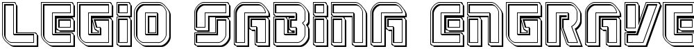Legio Sabina Engraved