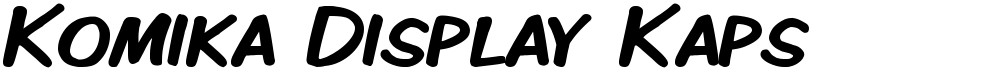 Komika Display Kaps