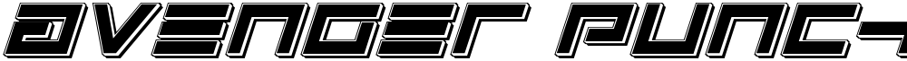 Avenger Punch Italic