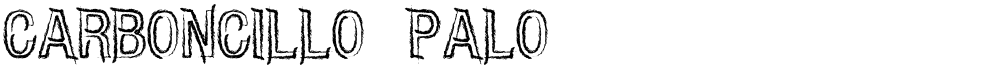 CARBONCILLO PALO