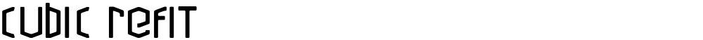 Cubic Refit