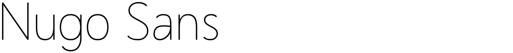 Nugo Sans